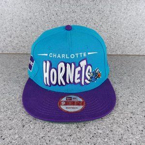 Charlotte Hornets 9Fifty New Era Snapback Adjustable BasketBall Hat